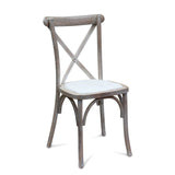 timber crossback chair - natural