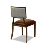 Avila Restaurant Chair: Aluminium Wood Look : Nufurn Plus Range - Nufurn Commercial Furniture