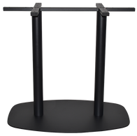 Base Table Arc 800Mm X 500Mm Black | Buy Online