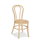 Nufurn Commercial Furniture Paged A-1845 Stacking Bentwood Side Chair for Restaurants, Cafes, Functions and Party Hire.  Natural 100