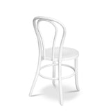 Bon Uno S - Stacking Bentwood Chair - Wenge - Restaurant and Cafe Chair - Nufurn Commercial FurnitureNufurn Commercial Furniture Paged A-1845 Stacking Bentwood Side Chair for Restaurants, Cafes, Functions and Party Hire.  White Enamel