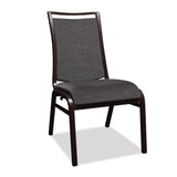 Nufurn Caversham Icon Stacking Banquet Chair - With Full length handhold