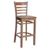 Florence Barstool Timber Seat | In Stock