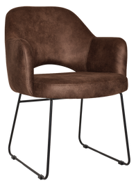 Arm Chair Albury Sled | In Stock