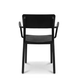 outdoor restaurant chair - black - lisboa