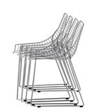 Metal Cafe Chair - Net 096