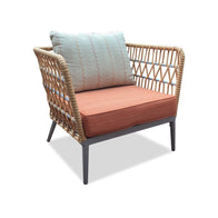rattan outdoor weave lounge - marcoola
