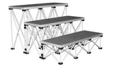 Lightweight Portable Staging Step Panels