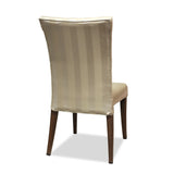 commercial restaurant clubs hotels furniture | aluminium wood look | Torino Max Curve Dining Chair
