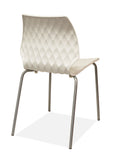 Uni 550 Stackable Outdoor Restaurant Dining Chair by et al. Metalmobil Hotel Room Chair