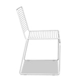 White Wire Cafe Chair - Voltage
