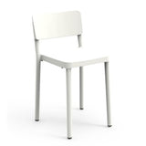 outdoor restaurant chair - lisboa low stool - white