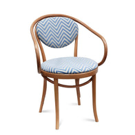 Fameg B-9/1 Bentwood Arm Chair Upholstered