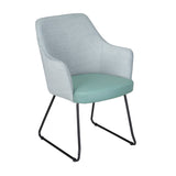 Harmony Three Chair - Sled Base | Nufurn Commercial Furniture 