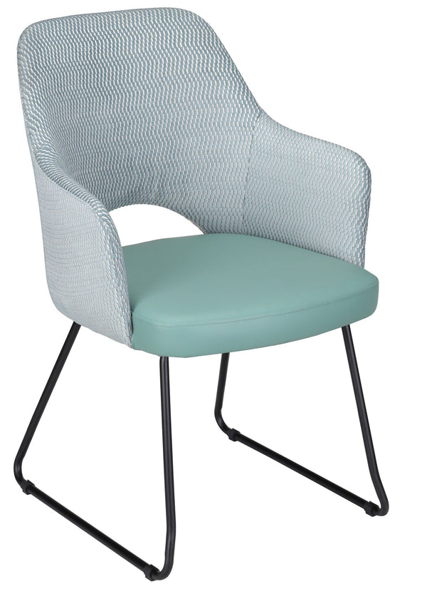 Harmony One Chair - Sled Base | Nufurn Commercial Furniture 