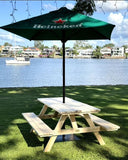 Hardwood Outdoor Picnic Table Set | Nufurn Commercial Furniture 