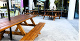 Hardwood Outdoor Picnic Table Set | Nufurn Commercial Furniture 
