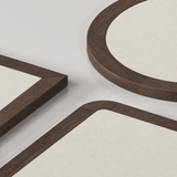 Tasmanian Oak Table Top with Compact Laminate Inlay | Nufurn Commercial Furniture 