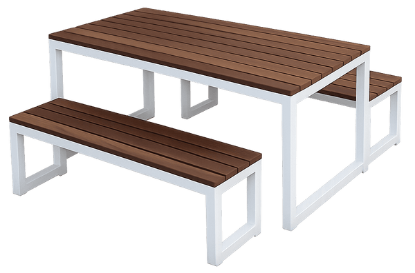 Smart Dining Table Bench Set | Nufurn Commercial Furniture 