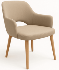Harmony One Chair - Round Leg | Nufurn Commercial Furniture 