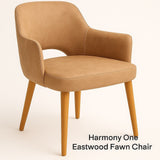 Harmony One Chair - Round Leg | Nufurn Commercial Furniture 
