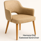 Harmony One Chair - Round Leg | Nufurn Commercial Furniture 