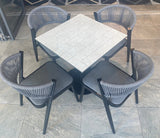 Compact Laminate Table Tops - Tiled Effect | Nufurn Commercial Furniture 