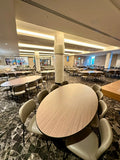 Platinum - 7ft Oval Folding Banquet Tables  | Nufurn Commercial Furniture 