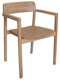 Matilda Timber Dining Arm Chair | Nufurn Commercial Furniture 