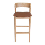 Matilda Timber Barstool with Upholstered Seat | Nufurn Commercial Furniture 