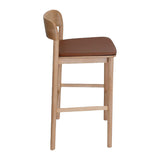 Matilda Timber Barstool with Upholstered Seat | Nufurn Commercial Furniture 