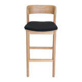 Matilda Timber Barstool with Upholstered Seat | Nufurn Commercial Furniture 