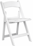 Americana - Resin Folding Chair - White | Nufurn Commercial Furniture 