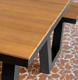 Onyx Picnic Table & Bench Set - 220cm | Nufurn Commercial Furniture 
