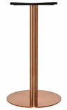 In Stock - Rome Copper Drybar Disc Table Base | Nufurn Commercial Furniture 