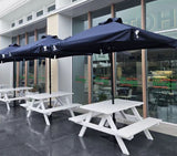Hardwood Outdoor Picnic Table Set | Nufurn Commercial Furniture 