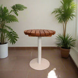 Spotted Gum Outdoor Slatted Table Top | Nufurn Commercial Furniture 