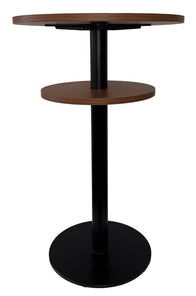 Tempo Disc 2 Tier Dry Bar Table Base | Nufurn Commercial Furniture 
