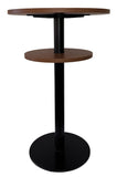 Tempo Disc 2 Tier Dry Bar Table Base | Nufurn Commercial Furniture 