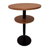 Tempo Disc 2 Tier Dry Bar Table Base | Nufurn Commercial Furniture 