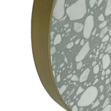 Terrazzo Table Top with Aluminium Edge - Venetian Grey | Nufurn Commercial Furniture 