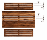Outdoor Bench and Table Setting | Nufurn Commercial Furniture 