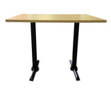 Universal 56 Twin Indoor Dry Bar Table Base | Nufurn Commercial Furniture 