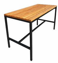 Outdoor Smart Dry Bar with Slatted Top | Nufurn Commercial Furniture 