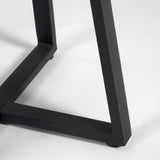 TELLA Black Terrazzo Table 70cm
