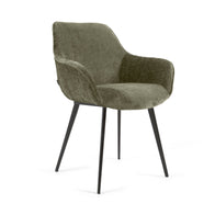 AMINY Chair Green Chenille
