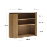 LICIA Bookshelf 120x90cm | Nufurn Commercial Furniture 