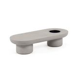 TAIMI Grey Concrete Coffee Table 140x60cm