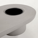 TAIMI Grey Concrete Coffee Table 140x60cm