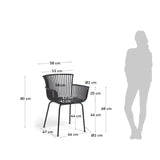 SURPIKA Black Chair | Nufurn Commercial Furniture 